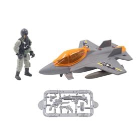 Conjunto Boneco e Avião Militar Havan Toys - ST83591