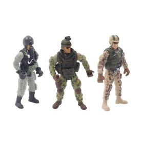 Conjunto Bonecos Militares Havan Toys - ST83593