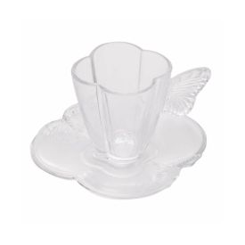 Jogo De Xícaras Com Pires Butterfly Wolff 8 Peças - 80ml