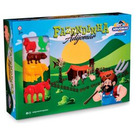 Conjunto Fazendinha Com Tabuleiro Adijomar - 260