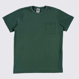 Conjunto Juvenil Menino 12 a 16 Anos Hot Dog Verde Bambo/Bege