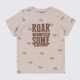 Conjunto Infantil Menino 1 a 3 Anos Yoyo Kids Baunilha/Grafite