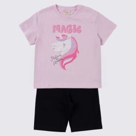 Conjunto Infantil Menina 4 a 10 Anos Marmelada