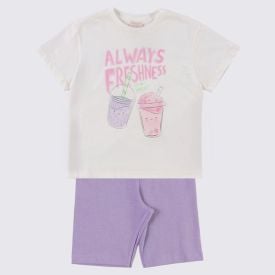 Conjunto Infantil Menina 4 a 10 Anos Marmelada