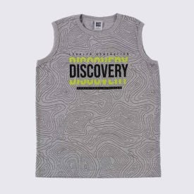 Conjunto Juvenil Menino 12 a 16 Anos Hot Dog Mescla/Preto