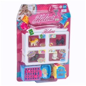 Conjunto Pet Shop Gato Helena Havan Toys - HBR0375