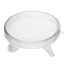 Conjunto Tampas Redondas Flexíveis 20Cm Lyor - 6 Peças