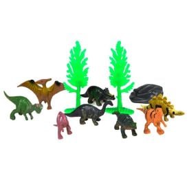 Dinossauro Tiranossauro Rex Vb173 Vinil Db Play - Verde