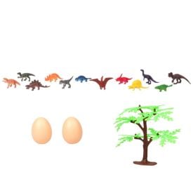 Conjunto Tubo Dinossauros 16 Peças - Havan Toys