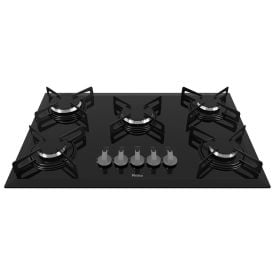 Fogão Cooktop Cook Chef 5 Bocas Philco Preto - Bivolt