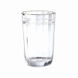 Copo Long Drink Imperial com Filete Dourado Lyor 370Ml - Transparente