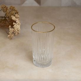 Copo Alto Filete Dourado Deli Diamante Lyor - 280Ml