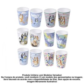 Copo Bluey 320Ml Plasútil - Sortido