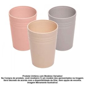 Copo Lines Lyor Bambu 300Ml - Sortido