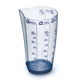 Copo Medidor Com 5 Tipos De Medidas 500Ml Arthi - Plástico