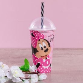 Copo Shake Minnie 500Ml Plasútil - Rosa