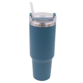Copo Térmico Á Vacuo 1,2 Litros Havan Casa - Azul Petróleo