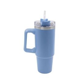 Copo Térmico Alto Aço Inox Havan Casa 800 Ml - Azul Claro