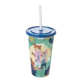 Copo Zootopia 500Ml Plasútil - Azul
