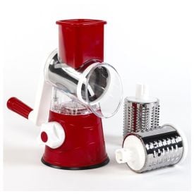 Cortador De Legumes Liccia Hauskraft Inox - Branco e Vermelho