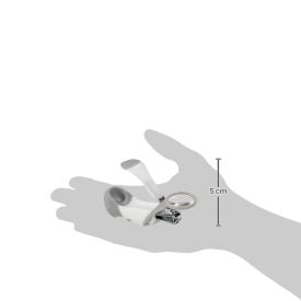 Cortador De Unhas Com Lupa Buba - Cinza