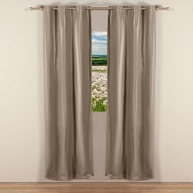 Cortina Blackout Titanium 2,60X2,50M Havan Casa - Latte/CZ