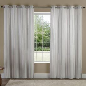 Cortina para Quarto e Sala 2,60X2,30 m Chenille Havan Casa - Berlim Cinza