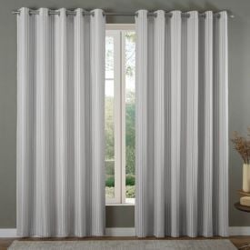 Cortina para Quarto e Sala 4,00X2,30 m Chenille Havan Casa - Berlim Cinza