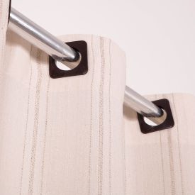 Cortina Para Quarto E Sala 4,00X2,30 M Chenille Havan Casa - Natural