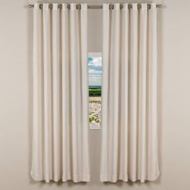 Cortina Chenille 5,40X2,50 M Havan Casa - Gardênia Branco