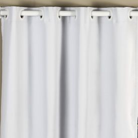 Cortina para Quarto e Sala 2,60X2,30 m Corta Luz Belize Havan Casa - Branco 