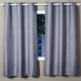 Cortina Para Quarto E Sala Corta Luz 2,00X1,60 M Uni City Havan  - Titanio