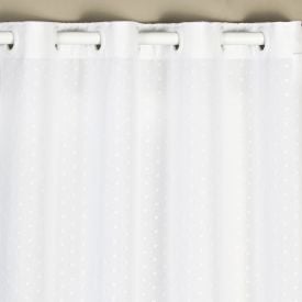 Cortina Para Quarto E Sala 2,60X1,70 M Duplex Poa Havan Casa - Branco