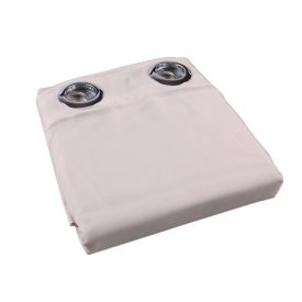 Cortina Para Quarto E Sala 2,60X1,70 M Duplex Lisa Havan Casa - Areia