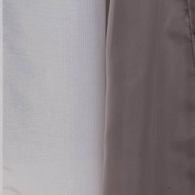 Cortina para Quarto e Sala Duplex Lisboa 4,20X2,30 m Havan Casa - Cinza Escuro