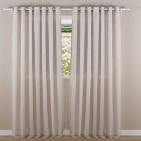 Cortina para Quarto e Sala Duplex Lisboa 4,20X2,30 m Havan Casa - Areia
