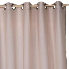 Cortina Duplex Lisa 4,20X2,50M Quarto E Sala - Latte 