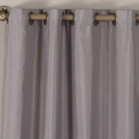 Cortina Para Sala E Quarto 2,60X1,70 M Pantex Rústica Havan Casa - Cinza