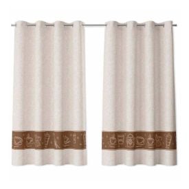 Cortina Para Cozinha Gourmet 2,60X1,20 M Havan Casa - Café