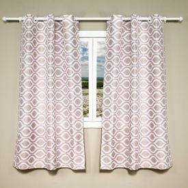 Cortina Para Quarto E Sala 2,40X1,70 M Veneza Havan Casa - Ondulado Rosa