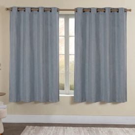 Cortina para Quarto e Sala 2,60X1,70 Blackout Dual Block Havan Casa - Cinza