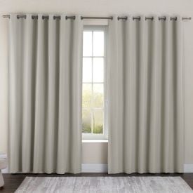 Cortina para Quarto e Sala 4,00X2,50 Blackout Dual Block Havan Casa - Bege