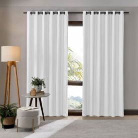 Cortina para Quarto e Sala Bellini 5,40X2,80 m Inove Duplex Bellini Havan Casa - Branco