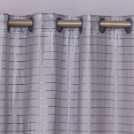 Cortina Para Quarto Ou Sala 2,60X1,70 M Pratika York Slim Havan Casa - Cinza