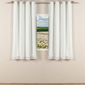 Cortina Para Quarto Ou Sala 2,60X1,70 M Pratika York Slim Havan Casa - Branco