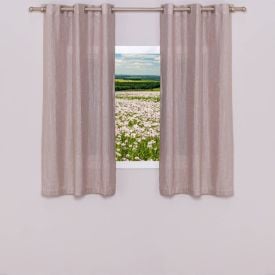 Cortina Para Sala E Quarto Chenille 2,60X1,70M Havan Casa - Córdoba Bege