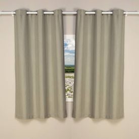 Cortina Para Sala Ou Quarto Rústica Veneza 2,40X1,70 M Havan Casa - Verde