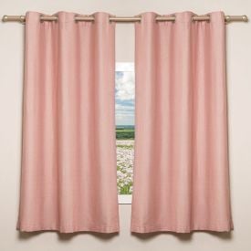 Cortina para Quarto e Sala 2,40X1,70 m Rústica Veneza Havan Casa - Bridal Rose