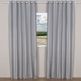 Cortina Para Sala Ou Quarto Pvc 3,60X2,50 M Unika Havan Casa - Titanio