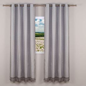 Cortina Pratika York 2,60X2,30 M Havan Casa - Cinza Escuro